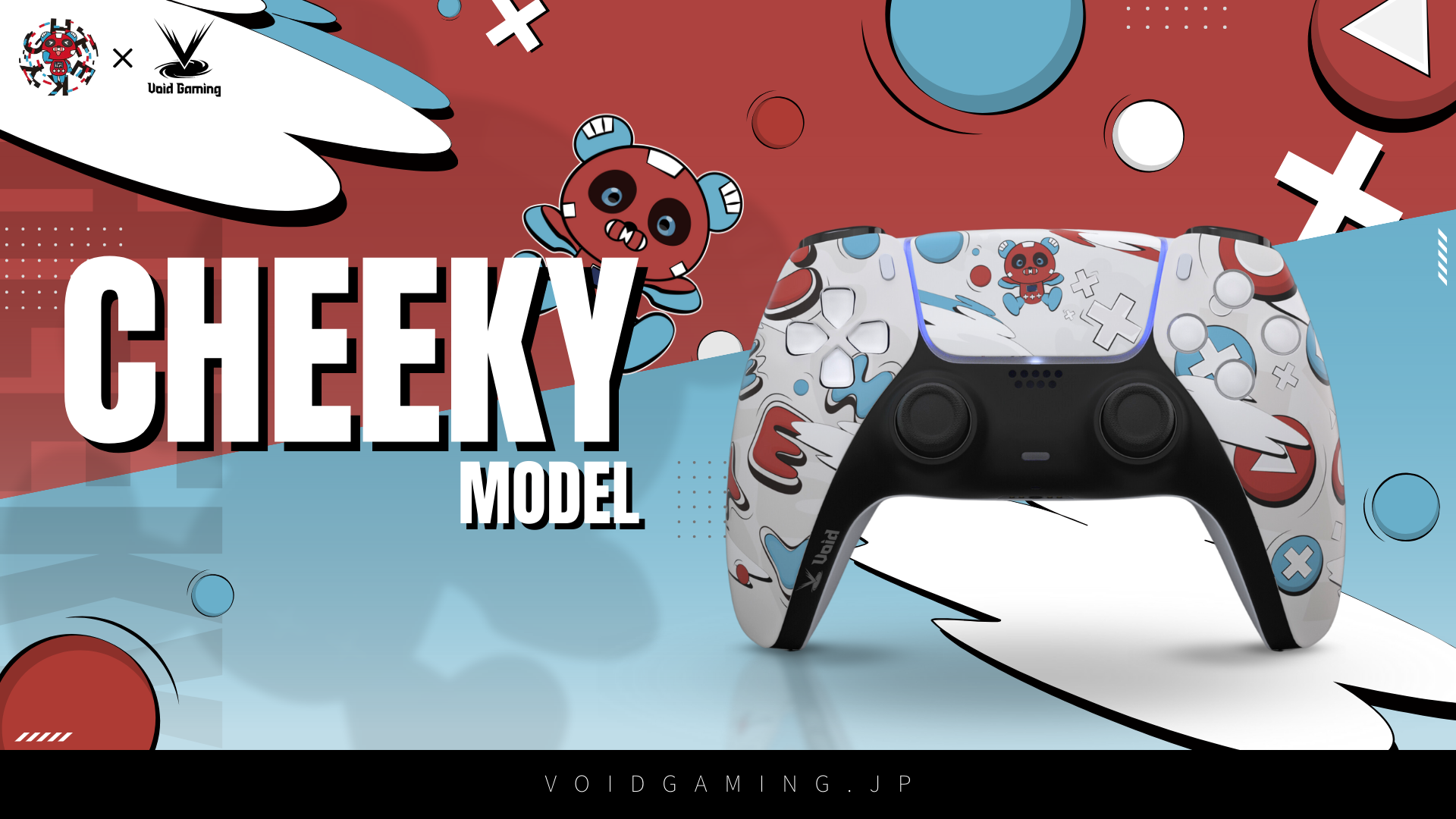 チーキーコラボコントローラー Void Gaming × cheeky」コラボコントローラー販売開始のお知らせ。