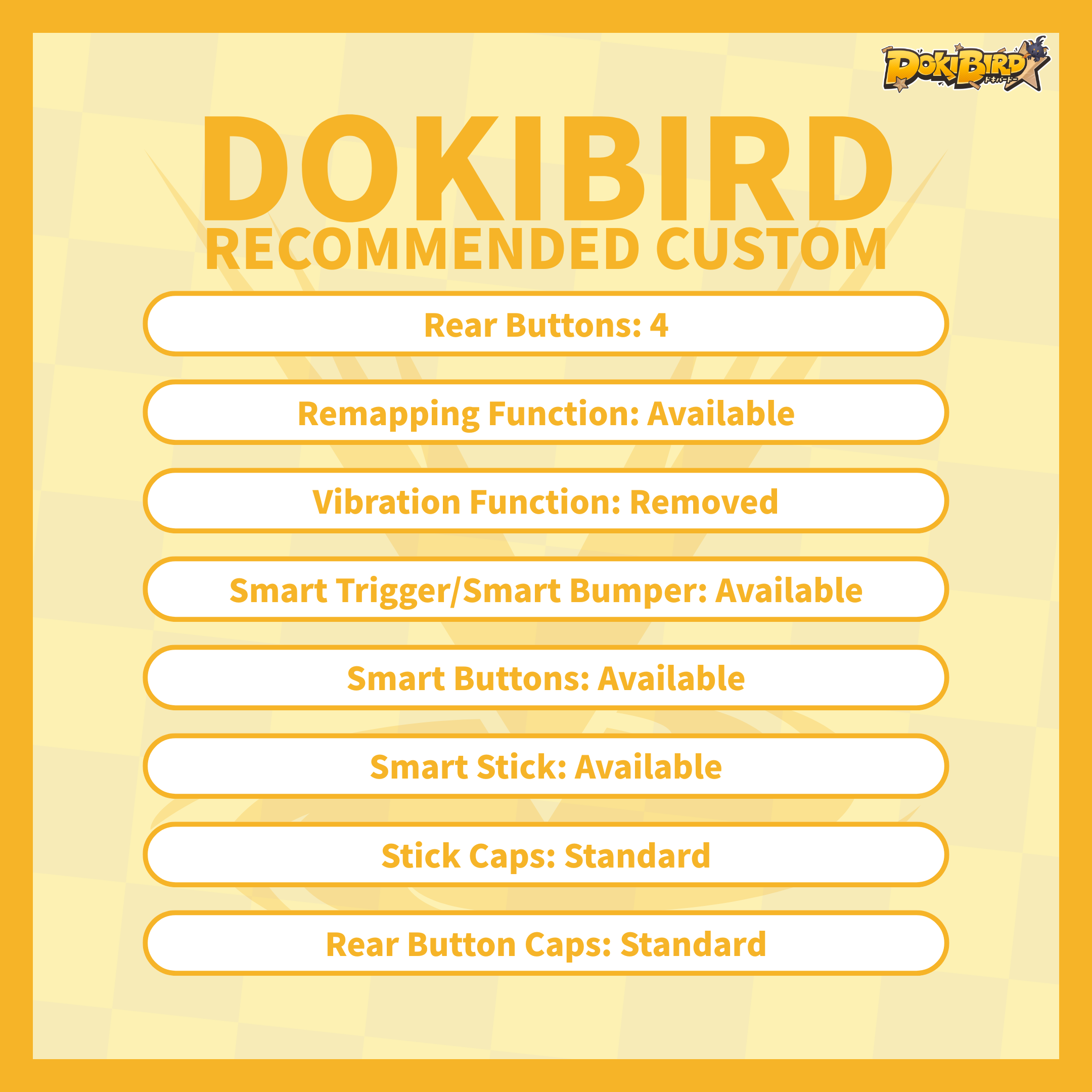 【PS5 | PC】Dokibird × Void Gaming Collaboration Controller 【Doki's Custom】