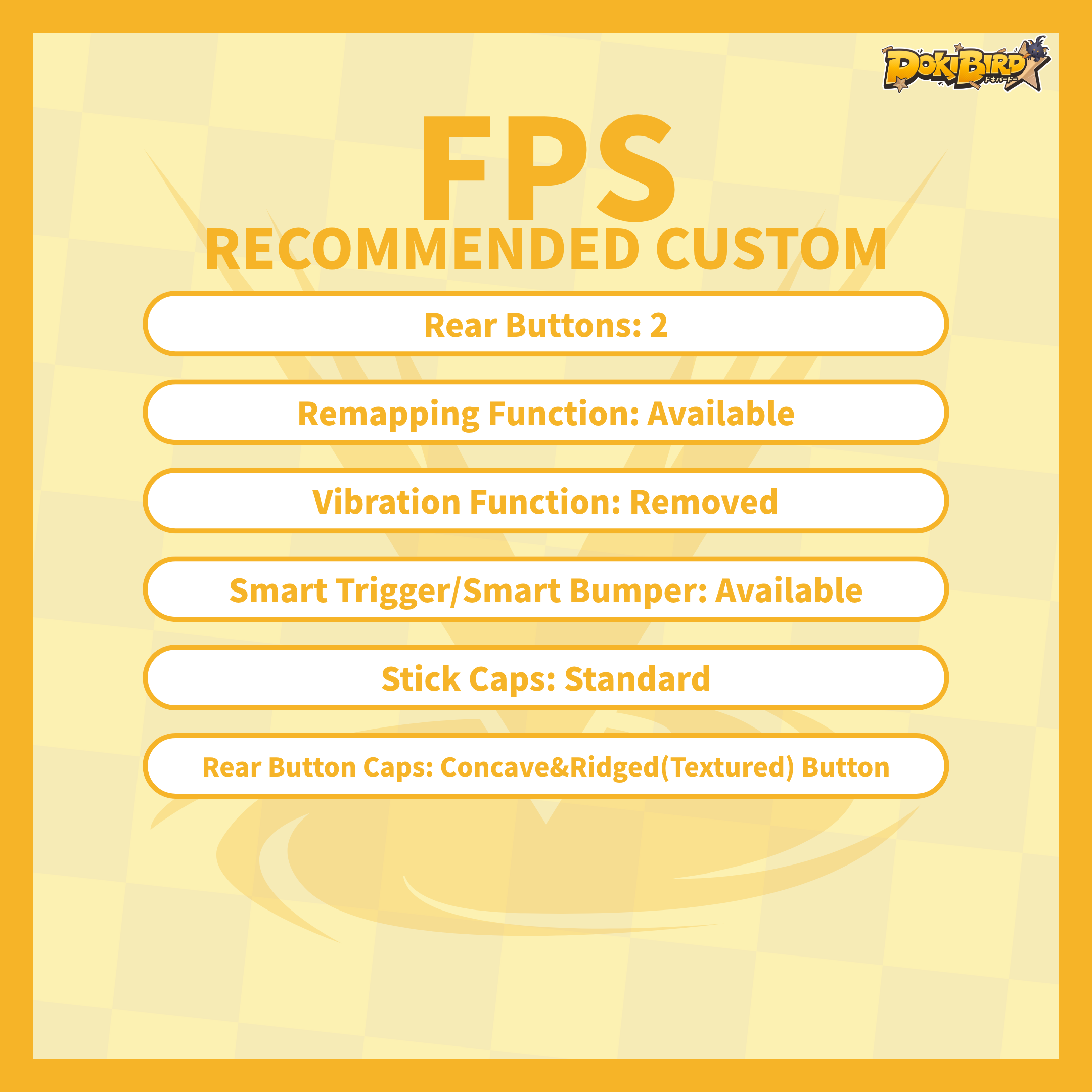 【PS5 | PC】Dokibird × Void Gaming Collaboration Controller 【FPS Recommended】